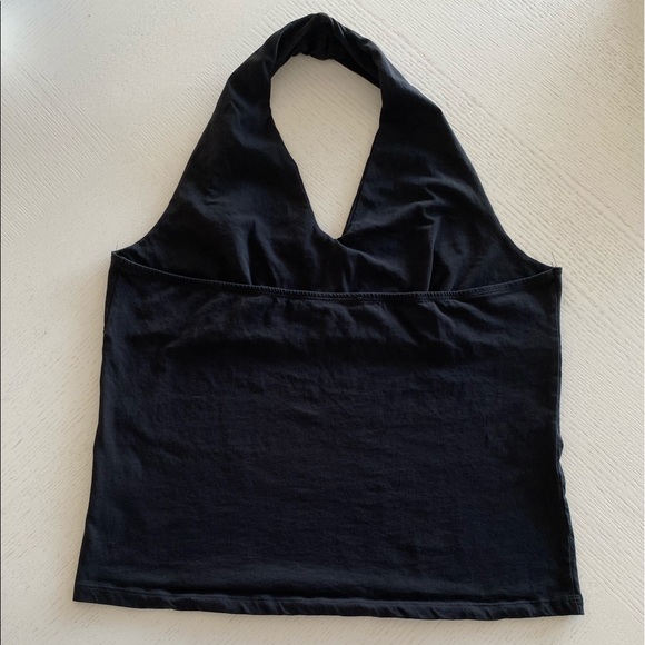 Lindy Bop - Black Haulter Top - Picture 4 of 7